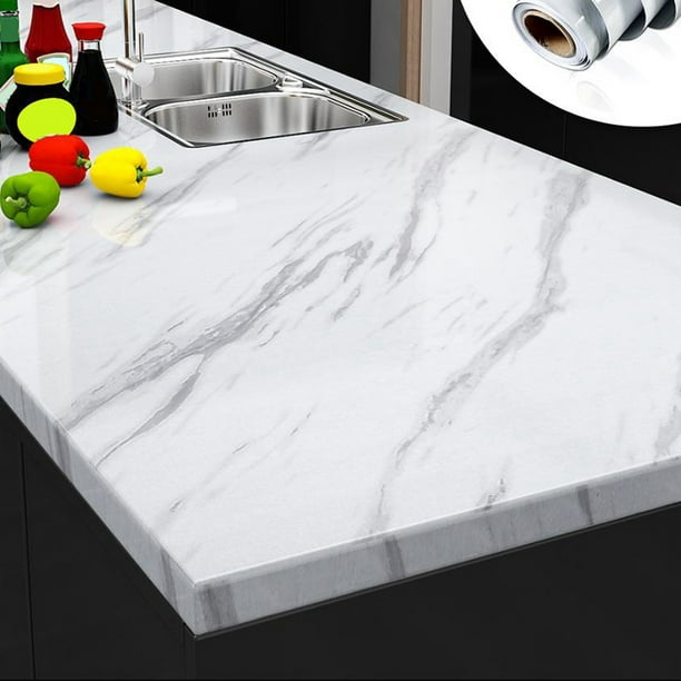Marble Contact Paper Self Adhesive Furniture Paper Peel and Stick Wallpaper  