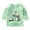 Green, variant on Ulanda Kids Boys Dinosaur Shirts Baby Cute Animals Excavator Graphic Undershirt Striped Long Sleeve Crewneck (Light Green, 6-12 Months)