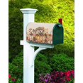 thumbnail image 4 of Fall Hedgehog Magnetic Mailbox Covers Standard Size 21x25.5 Inch, Pine Cones Fall Pumpkin Harvest Mailbox Wraps Mailbox Post Cover Thanksgiving Autumn Holiday Mailbox Decor for Outside Garden Yard, 4 of 6