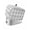Gray, variant on Purple Plaid Toaster Cover 4 Slice, Spring Summer Farmhouse Buffalo Checkered Dustproof Bread Machine Oven Cover with Storage Pockets, Fits Most Kitchen Toasters Protector