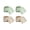 Green Beige, variant on COREBAY Pink & Grey Reusable Toaster-Shaped Sandwich Lunch Boxes (4 Pack) – Plastic Food Containers with Lids for Meal Prep