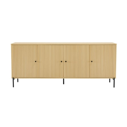 Magnolia70.9" Sideboard in Natural Oak made from Engineered Wood