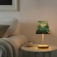 thumbnail image 5 of Table Lamps 3 Color 10 Way Dimmable LED Nightstand Lamp for Bedroom, Living Room, Home Office Elegant Nautical Scene Medium, 5 of 7