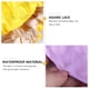thumbnail image 2 of EeaseMX 3 gorros de dormir elásticos ajustables de doble capa, cómodos para el cabello de los niños (amarillo, morado, rojo rosa, 1 unidad cada uno), 2 of 7