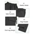 thumbnail image 5 of Happy Cherry Boys Cargo Pants Kids Joggers Casual Cotton Trousers Outdoor Baggy Trousers Loose Hip Hop Sweatpants Black 13-14 Years, 5 of 7
