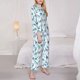 thumbnail image 3 of Fotbe Cool Giraffe Conjunto de Pijama de Manga Larga para Mujer con Estampado, Ropa de Dormir de 2 Piezas, Conjunto de Casa Suave y Cómodo con Bolsillos-X-Large, 3 of 7