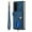 Blue, variant on Dteck Case for Samsung Galaxy Z Fold 6 ,Slim Leather Card Wallet Case with Wrist Strap Shockproof Cover for Galaxy Z Fold 6 5G,Black