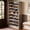 Gray, variant on Fnova 70.87"H Tall Storage Shelf, Modern Freestanding Wooden Bookshelf with 8 Adjustable Shelves, Large Open Bookcase Display Organizer for Living Room, Bedroom, Home Office, Black
