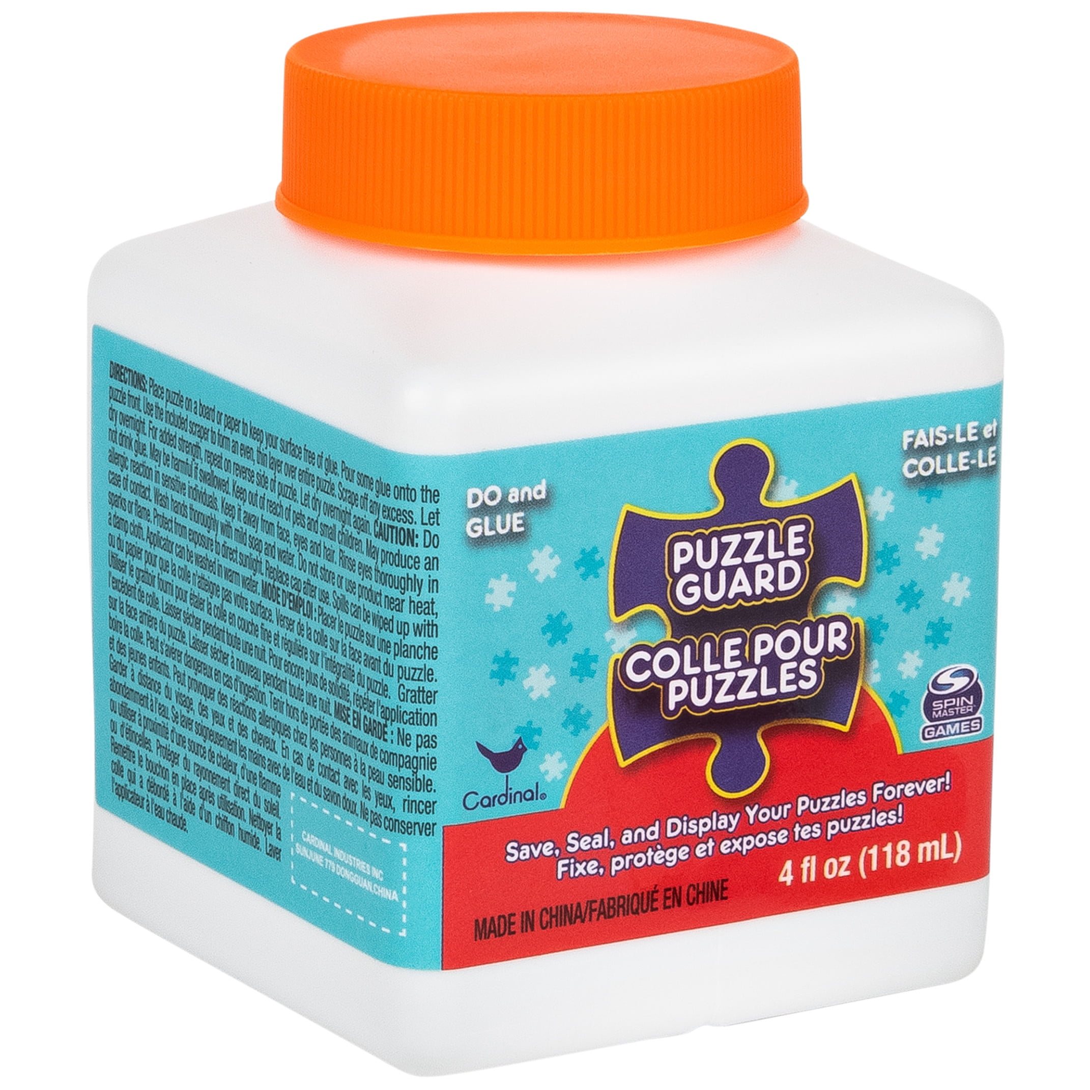 (2 pack) Spin Master Games, Puzzle Guard Do & Glue 4-ounce Bottle, for Kids and Adults Ages 4 and up