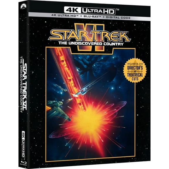 Star Trek VI: The Undiscovered Country (4K Ultra HD   Blu-ray   Digital Copy)