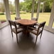 thumbnail image 2 of Comedor de madera de parota para 4 personas color café oscuro, 2 of 8
