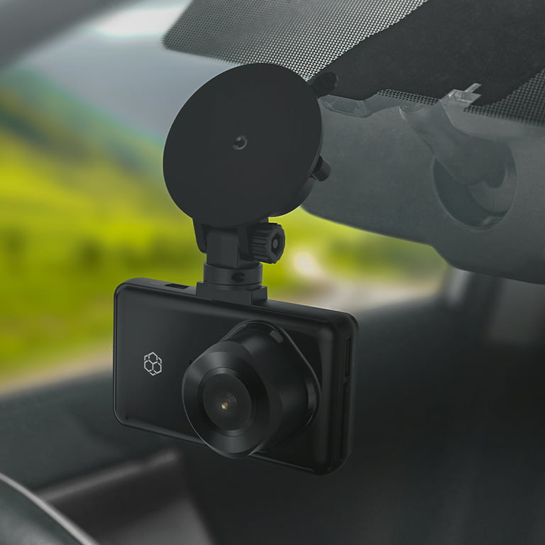 Yada Karaoke Dash Cam, Front & Rear Recording Digital Car Camera Black 
