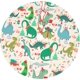 thumbnail image 1 of Falda de árbol de Navidad, estera de árbol de Navidad, decoración de fiesta divertida, suministros para decoraciones de Halloween, ocasión de dinosaurio, 1 of 3