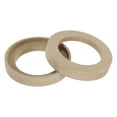 thumbnail image 5 of Pair 3.5 Inch Car Beige Speaker Ring Speaker Brackets Mounting Spacer Recess Bezel 77mm ID, 5 of 6
