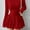 red, variant on IROOZIGOTO Women's Y2k Mini Dress Long Sleeve Ruched Layered Ruffle Hem CasualGoing Out Dresses