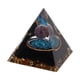 thumbnail image 2 of Decoración de pirámide de epoxi de cristal hecha a mano, adorno de escritorio de pirámide para el hogar de 6cm para energía positiva, 2 of 8