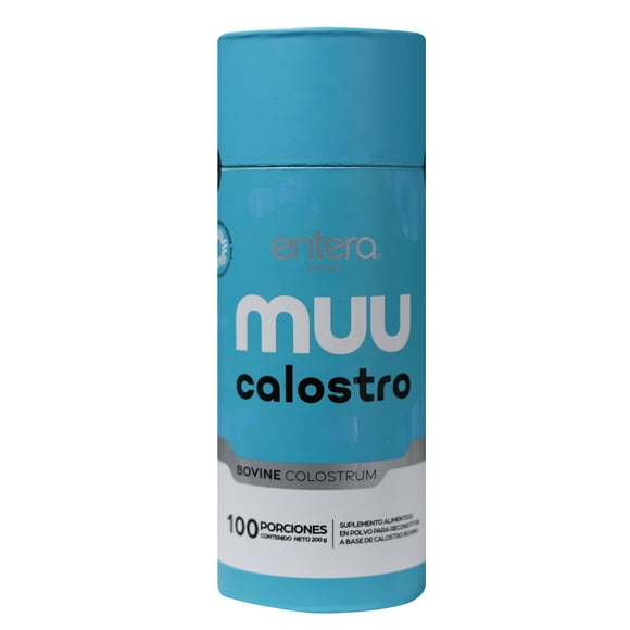 POLVO, 200GR 100 PORCIONES MUU CALOSTRO BOVINO