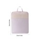 thumbnail image 3 of Travel Clothes Organizer Bag | Portable Luggage Storage Split Design | Compact Double-Layer | Compression Partition | Lightweight Durable Fabric | Blue Purple Pink Beige | 42x32x2cm | 1 Pc, 3 of 6