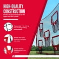 thumbnail image 2 of Hit Run Steal Football Throwing Net with Targets for Quarterback Training, 2 of 9