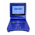 thumbnail image 4 of Restored Nintendo Game boy Advance SP GBA SP Gaming Console, Cobalt Blue (Refurbished), 4 of 5
