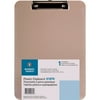 Business Source, BSN01870, Transparent Plastic Clipboard, 1 Each, Smoke