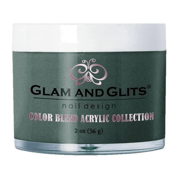 GLAM & GLITS - Nail Acrylic Color Powder from BLEND Collection 2oz/jar - SECRET GARDEN - BL3088