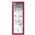 thumbnail image 2 of ArtToFrames 10" x 31" Red Picture Frame, 10x31 inch Red MDF Poster Frame (WOM-4119),  Pack, 2 of 8