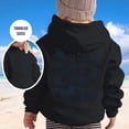 thumbnail image 2 of Big Girls Pullover Hoodies Ocean Animals Printed Pocket Casual Outfit For School Outdoor Trendy Preppy Sweatshirts Size 11-12T, 2 of 7