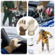 thumbnail image 4 of Guantes de trabajo para maquinaria de trabajo al aire libre, cálidos, cómodos y duraderos, de piel de oveja de alta calidad para invierno, 4 of 5