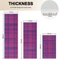 thumbnail image 4 of Pink Purple Checkered Pattern Kitchen Rugs Sets Of 3,Kitchen Runner Rugs Non Skid Washable,Decorative Kitchen Floor Mats for Kitchen,Sink,Laundry,17"x30"+ 17"x47" + 17"x59", 4 of 6
