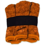 NCAA Clemson Tigers Wash Cloth Set, 6-Pack