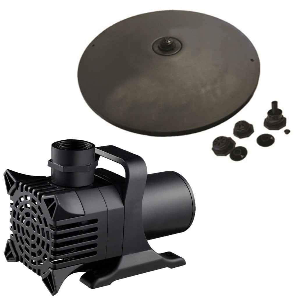 Half Off Ponds PF125200 1.2 HP Floating Fountain, 200' Cord, 4 Nozzles by Anjon Manufacturing