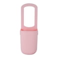 thumbnail image 2 of Portavasos para Cochecito, Portavasos para Bicicleta Flexible, Universal, Portabotellas de Agua de Silicona para , cochecito, carritos, Tazas rosa, 2 of 8