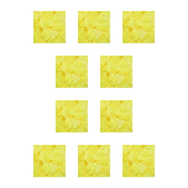 Minnieouse Pack of 100 Artificial Rose Flower Petals Household Accessories Flowers Romantic Fake Cloth for Engagement Birthday Party Plata 5x5cm 10piezas Minnieouse CBP105999