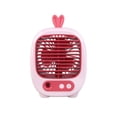 thumbnail image 2 of EGNMCR Coolings Mist Fan Humidifying Fan USB Rechargeable Three-speed Office Desktop Fan air cooler, 2 of 8