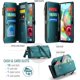 thumbnail image 2 of funda billetera para Samsung Galaxy A71 con Protección RFID, Ranuras para Tarjetas, Pata de Cabra, Correa Desmontable-Funda para teléfono tipo Bandolera con Tapa de Cuero PU a prueba, 2 of 9