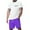 Purple, variant on Outfits for Men Casual Color Solid Matching Shirt and Shorts Set Athletic Fit Sweatsuit Men Clothing Sets Outfits Orange,XL