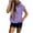 Purple #1, variant on pstuiky Womens Sweatshirt, Women Sleeveless Hoodie Solid Color Crewneck Hoodie Oversized Sweatshirt with Pockets Leisure Purple S