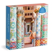 Galison Mosaic Hall 500 AIF4Piece Puzzle from Galison - 500 Piece Puzzle for Adults, Beautiful Illustrations of UNESCO World Heritage Site, Thick and Sturdy Pieces, Idea