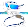 thumbnail image 3 of Gafas de sol deportivas RIVBOS RB831 polarizadas para hombre y mujer, 3 of 6