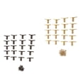 thumbnail image 4 of GUOOL 20pcs 90 Degree Support Spring Hinge Door Hinges for Jewelry Box Gold, 4 of 9