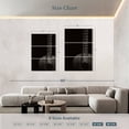 thumbnail image 4 of Elephant Stock Old Acoustic Guitar Wall Art - Vertical Multi Panel Canvas - Living Room Wall Decor - Music Multi Panel - Black And Gray Decor - 42" x 65", 4 of 8