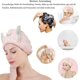 thumbnail image 2 of serviettes Cheveux, Lot De 2 Serviettes Cheveux Schantes, Serviettes Cheveux Bandana En Microfibre Super Absorbantes Avec Bouton, Cheveux Scha, 2 of 5