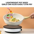 thumbnail image 4 of Danhjin Pot Maifanshi Non Stick Frying Pan, Household Vegetable Frying Pan, Non Stick Frying Pan, Gas Stove, Induction Cooker, Pan Cookware Set, 4 of 9