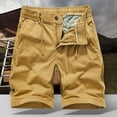 thumbnail image 2 of uikmnh Mens Shorts Men Pants Casual and Comfortable Cargo Shorts Outdoor Fashion Five Point Casual Shorts Size:34, 2 of 3