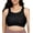 Black, variant on No-Bounce Camisole Elite Sports Wirefree Bra 1067 (Women's & Women's Plus)