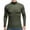 Army Green, variant on Patlollav Mens Solid Ribbed Slim Fit Knitted Pullover Turtleneck Sweater Base Shirts