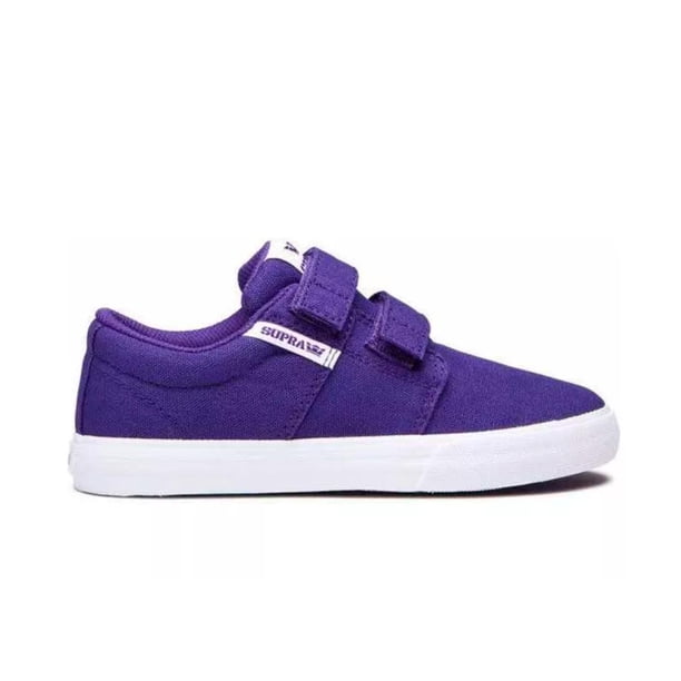 Tenis Supra Kids Stacks Ii Vulc Niño Degradado lila 18