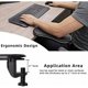 thumbnail image 2 of Reposabrazos ajustable para computadora, reposabrazos ergonómico ajustable para computadora, reposamuñecas, alfombrilla para ratón para soporte de brazo, extensor de escritorio con, 2 of 5