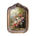 thumbnail image 1 of jifeng Picture Frame Ornate Vintage Photo Frame for Office Living Room Wedding Gift 6 Inch, 1 of 9